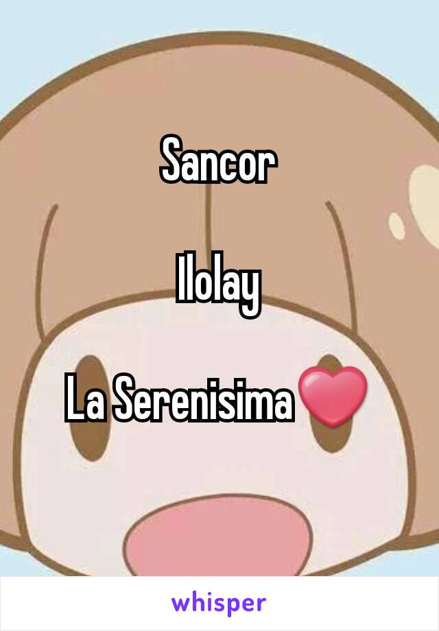 Sancor

Ilolay

La Serenisima❤