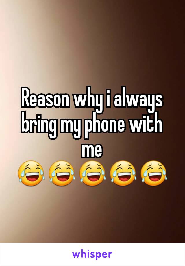 Reason why i always bring my phone with me
😂😂😂😂😂
