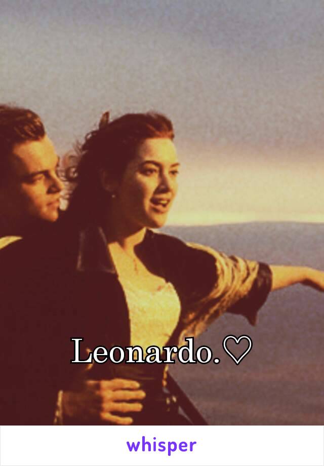 Leonardo.♡