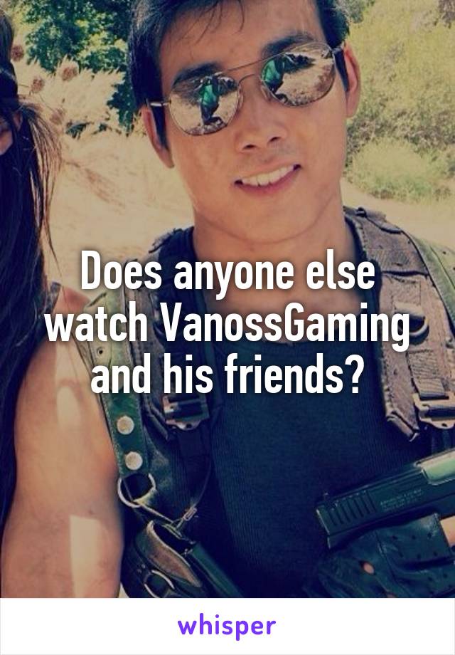 Does anyone else watch VanossGaming and his friends?