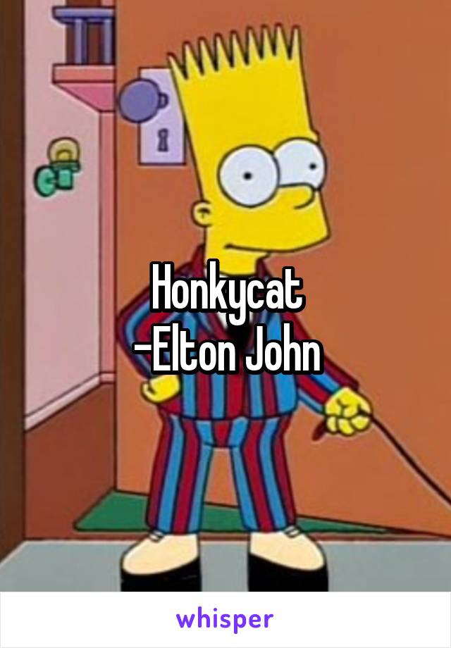 Honkycat
-Elton John