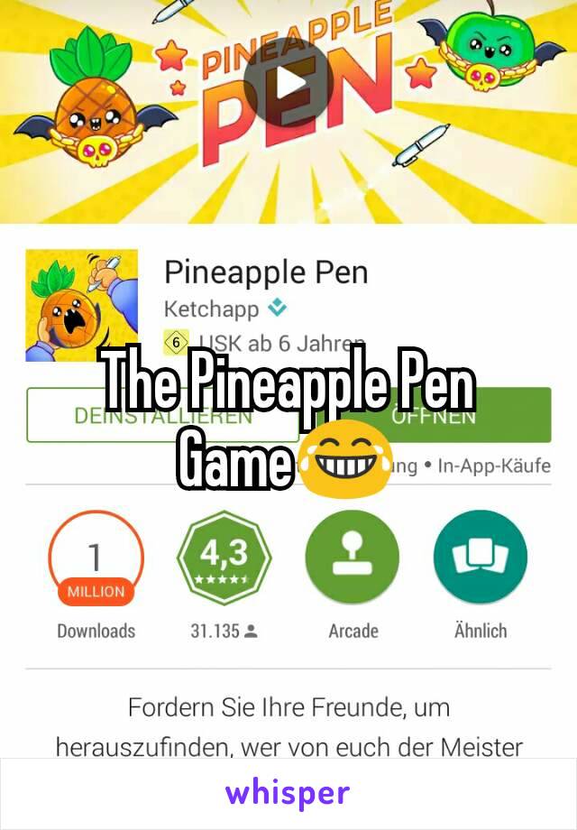 The Pineapple Pen Game😂
