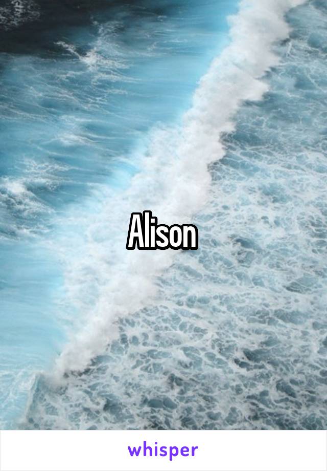 Alison 