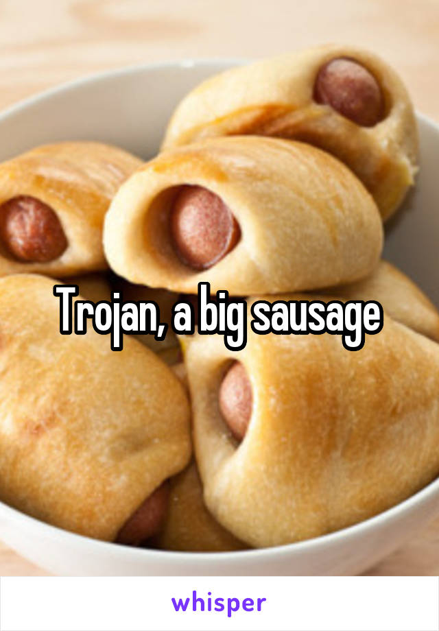 Trojan, a big sausage 