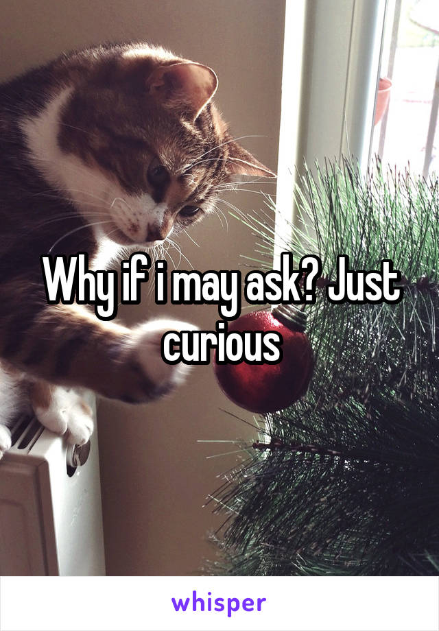 Why if i may ask? Just curious
