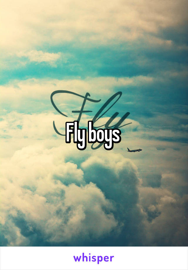Fly boys 
