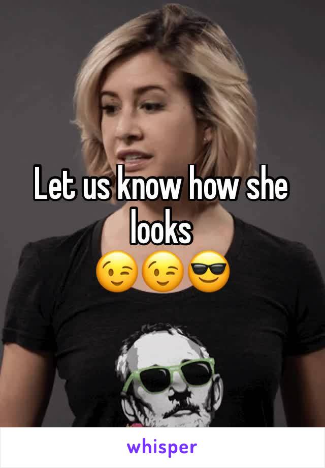 Let us know how she looks 
😉😉😎