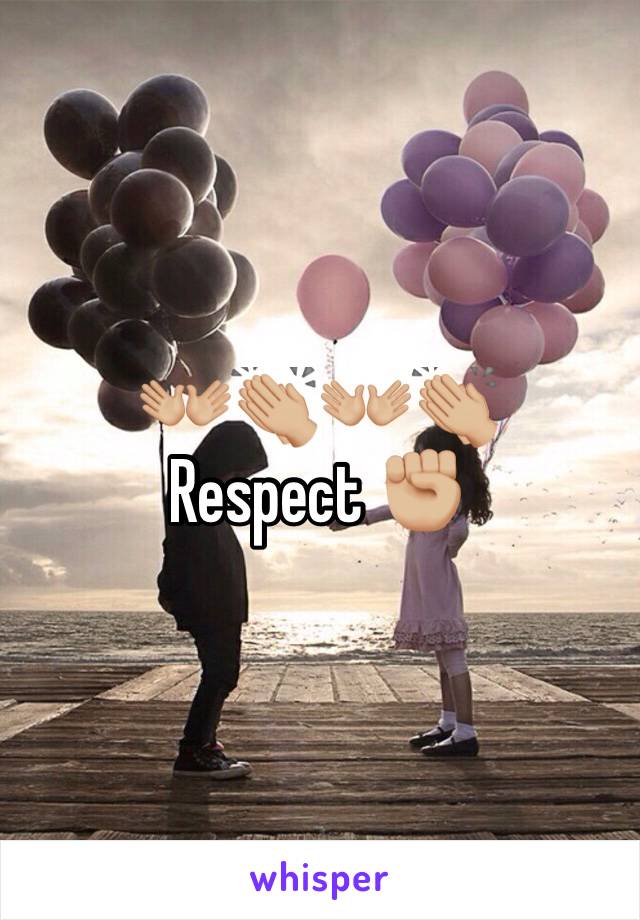 👐🏼👏🏼👐🏼👏🏼
Respect ✊🏼 