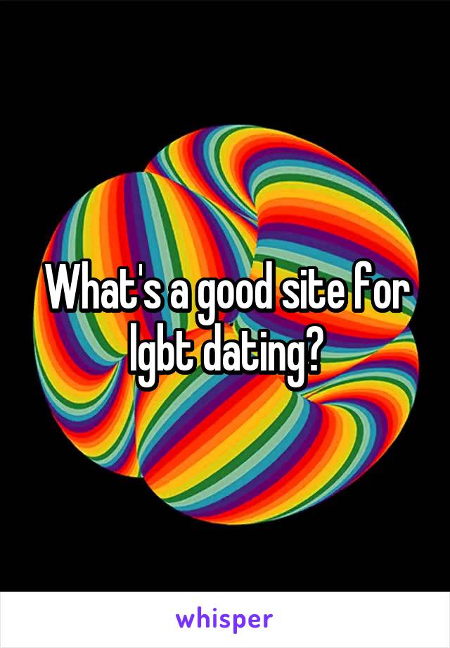 What's a good site for lgbt dating?