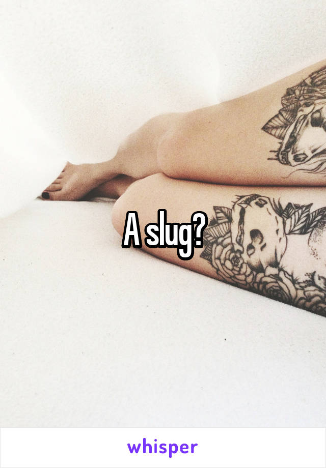 A slug?
