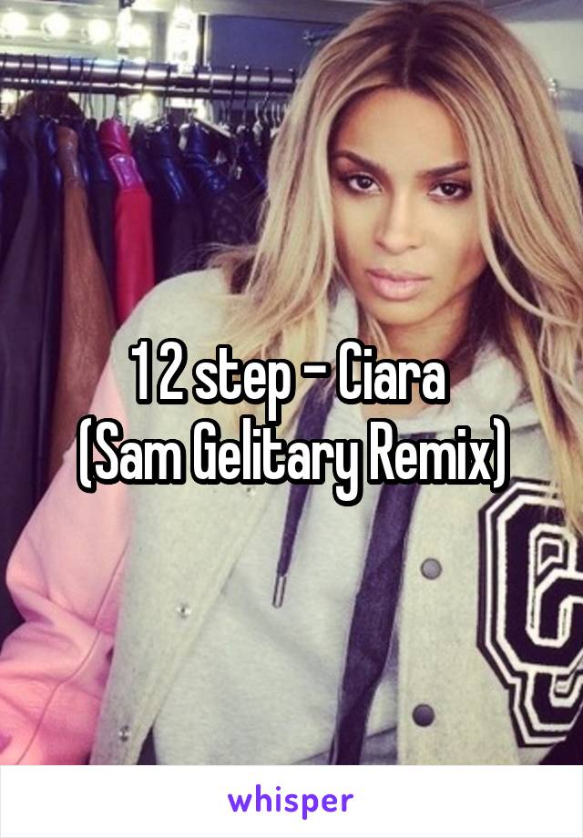 1 2 step - Ciara 
(Sam Gelitary Remix)