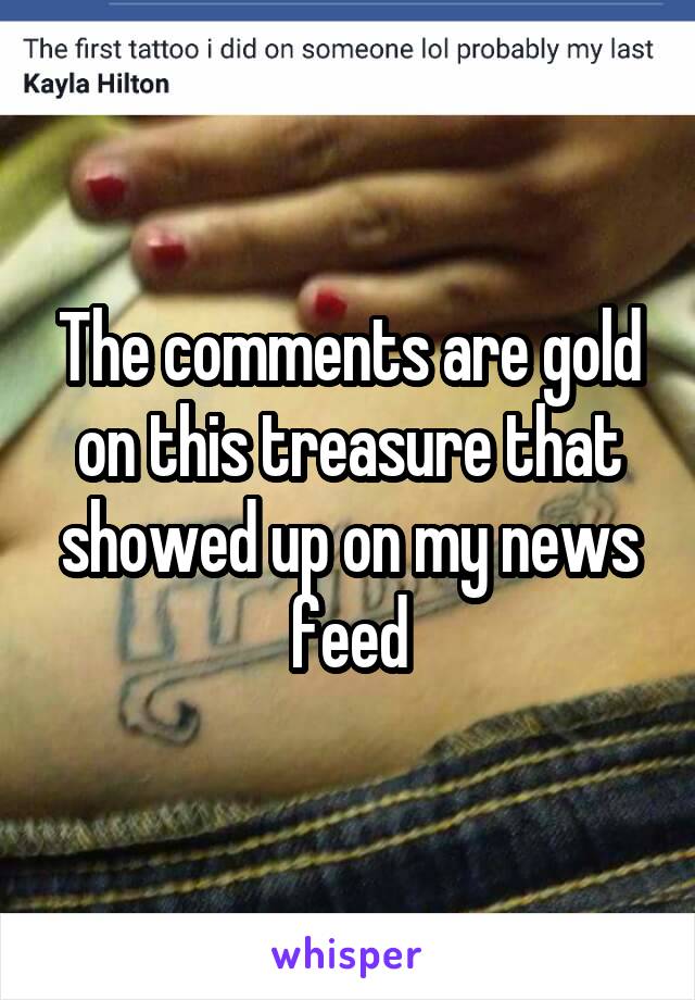 The comments are gold on this treasure that showed up on my news feed