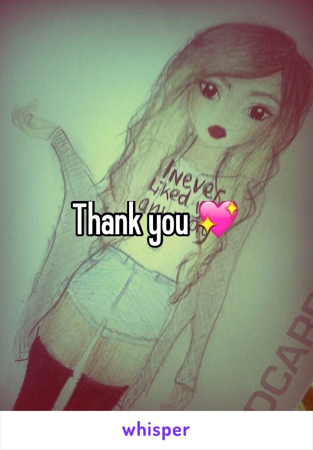 Thank you 💖