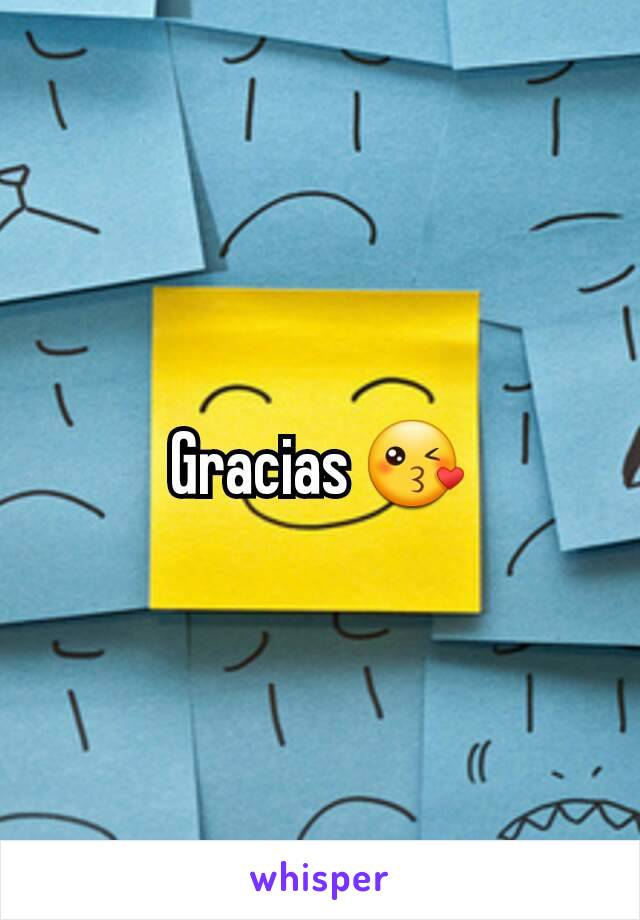 Gracias 😘