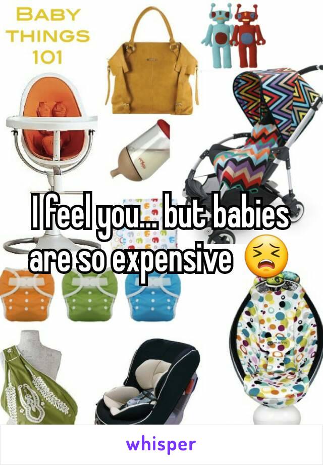 I feel you... but babies are so expensive 😣