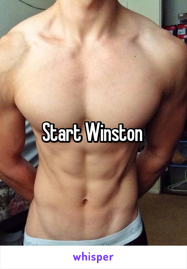 Start Winston 