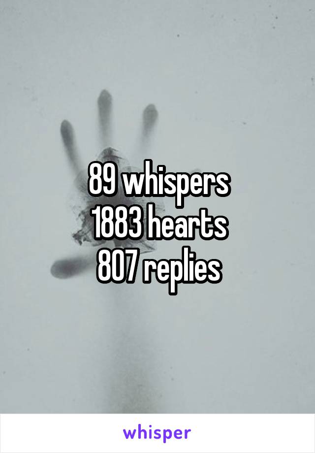 89 whispers
1883 hearts
807 replies