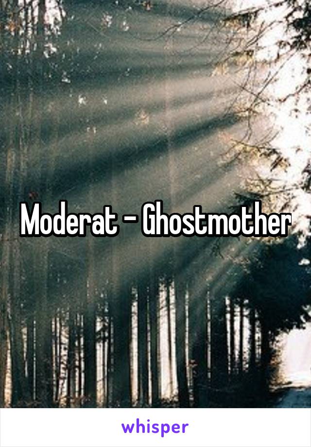 Moderat - Ghostmother