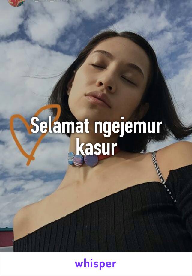 Selamat ngejemur kasur