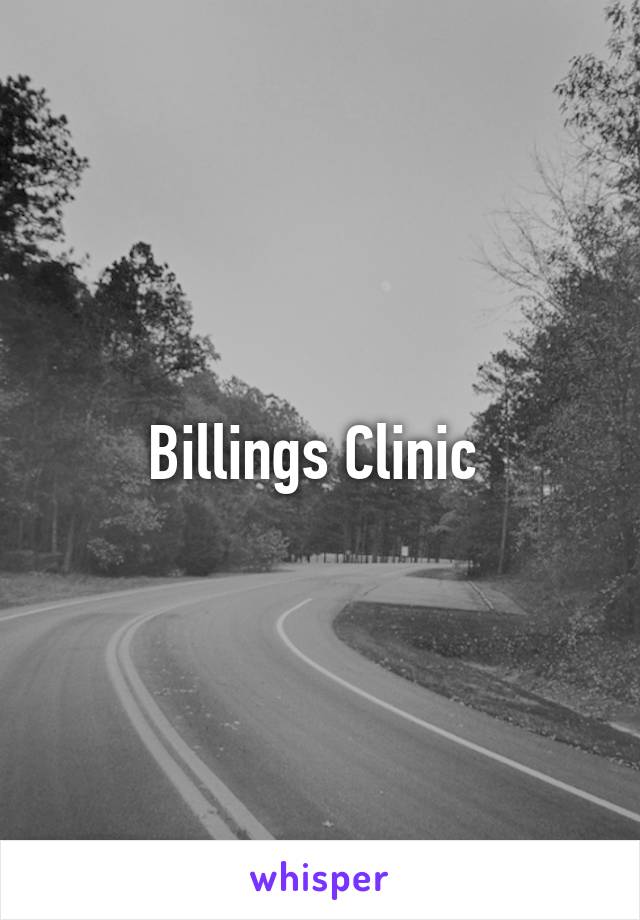 Billings Clinic 
