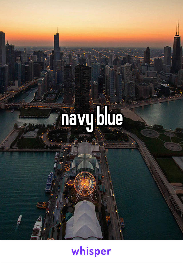 navy blue
