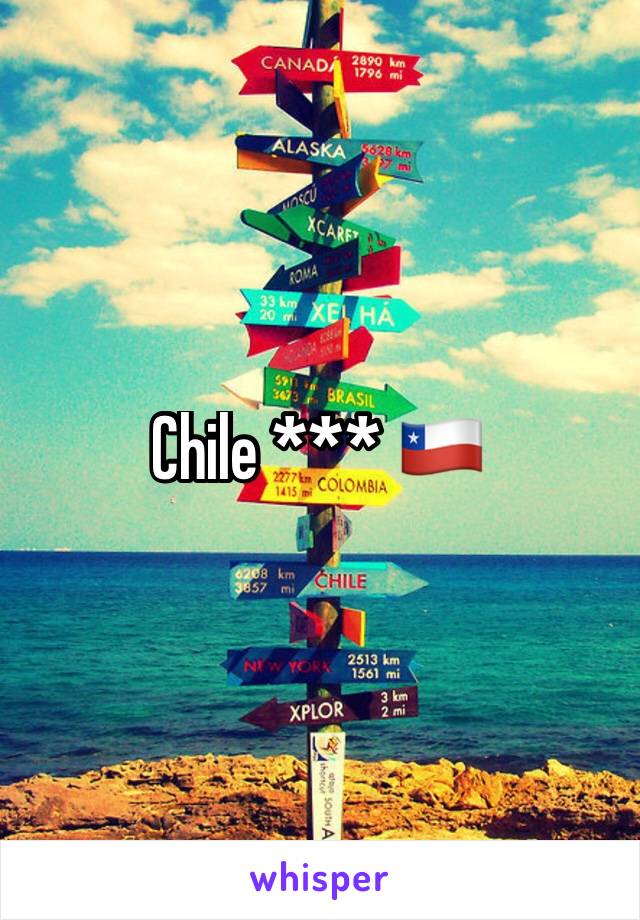 Chile *** 🇨🇱 