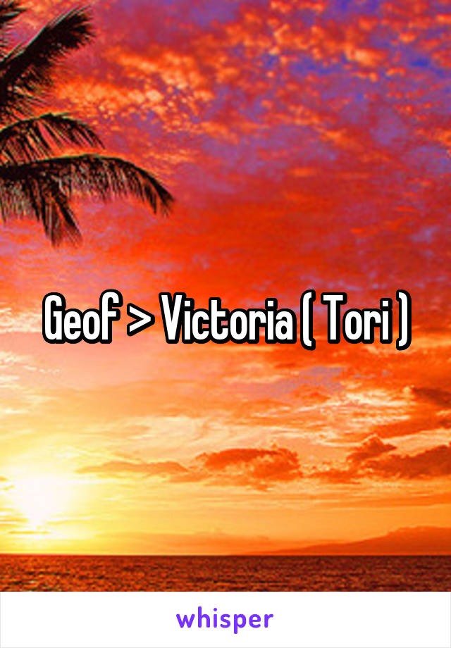 Geof > Victoria ( Tori )