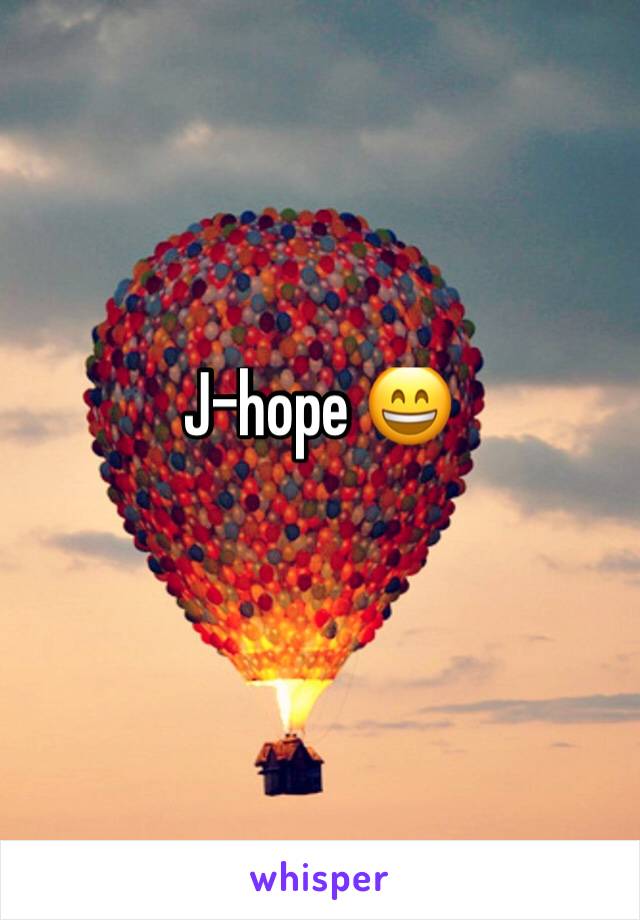 J-hope 😄