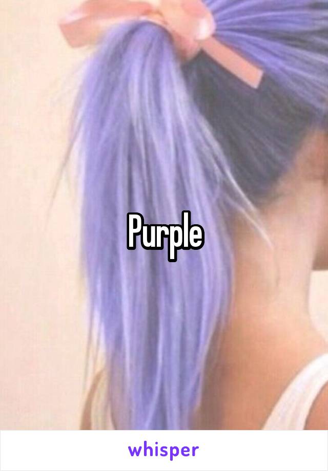 Purple