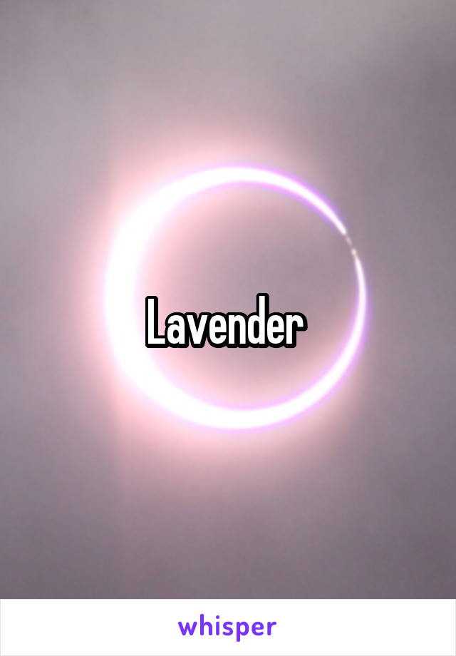 Lavender 