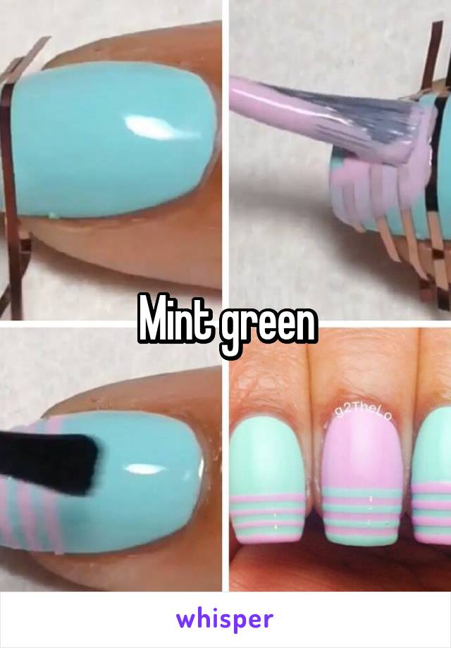 Mint green