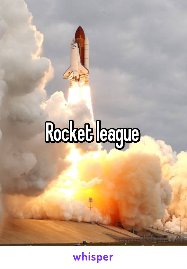 Rocket league 