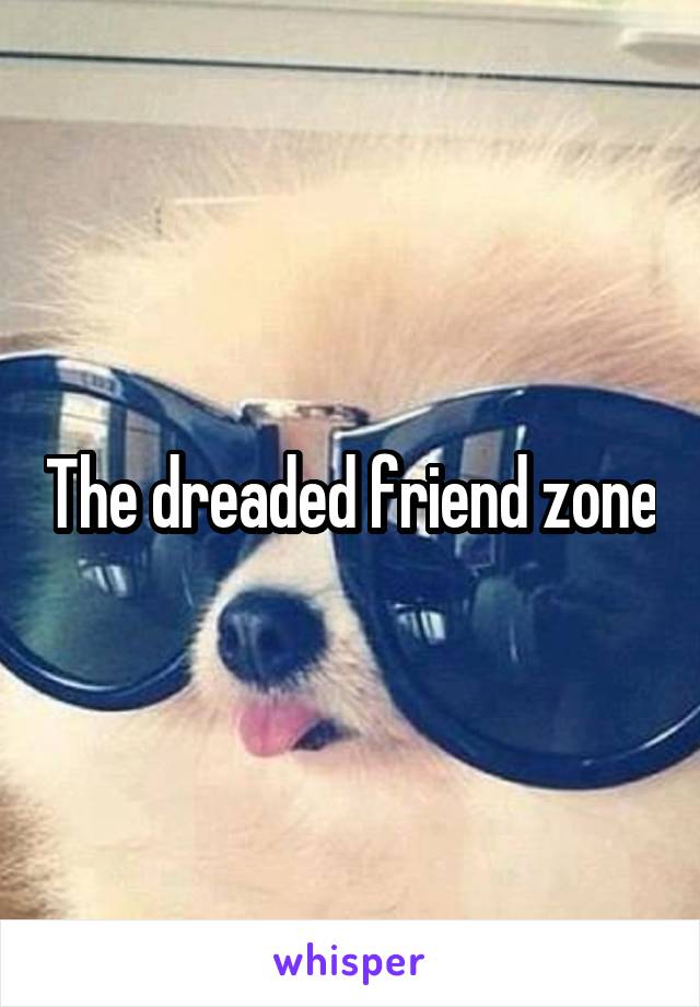 The dreaded friend zone