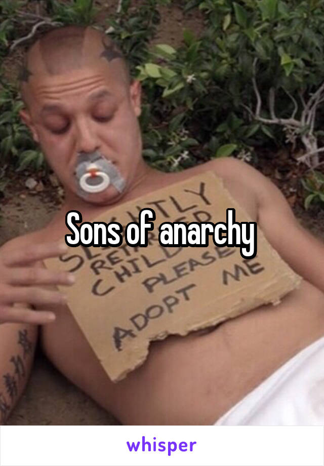 Sons of anarchy 