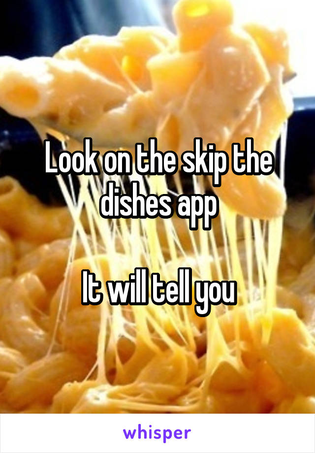 Look on the skip the dishes app

It will tell you