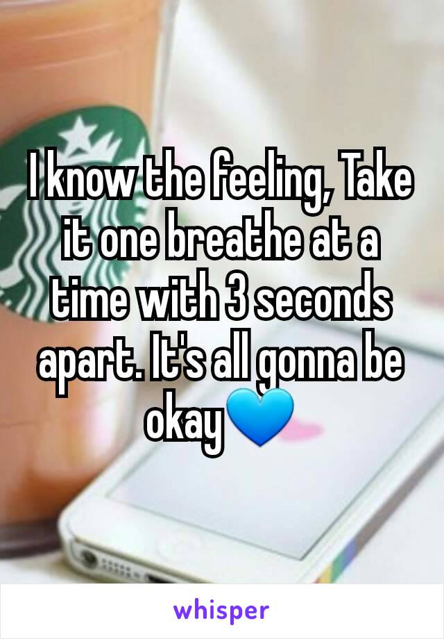 I know the feeling, Take it one breathe at a time with 3 seconds apart. It's all gonna be okay💙