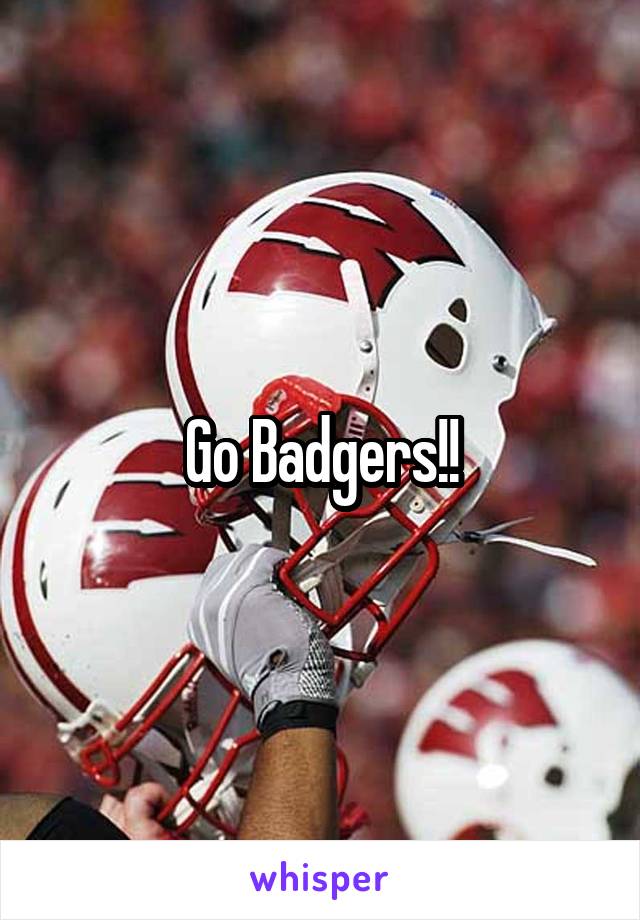 Go Badgers!!