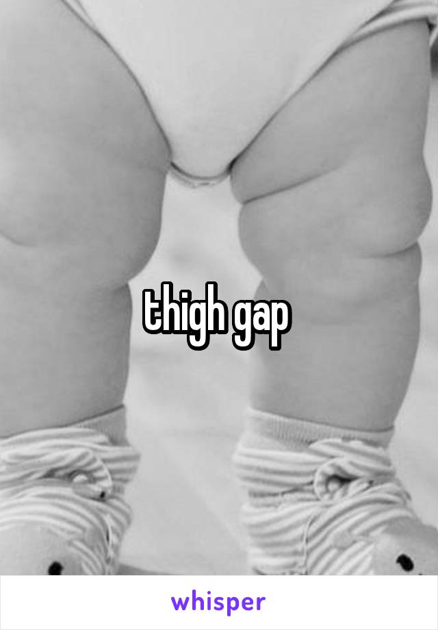 thigh gap 