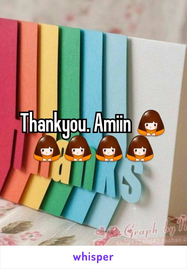 Thankyou. Amiin 🙇🙇🙇🙇🙇