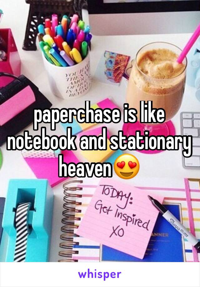 paperchase is like notebook and stationary heaven😍