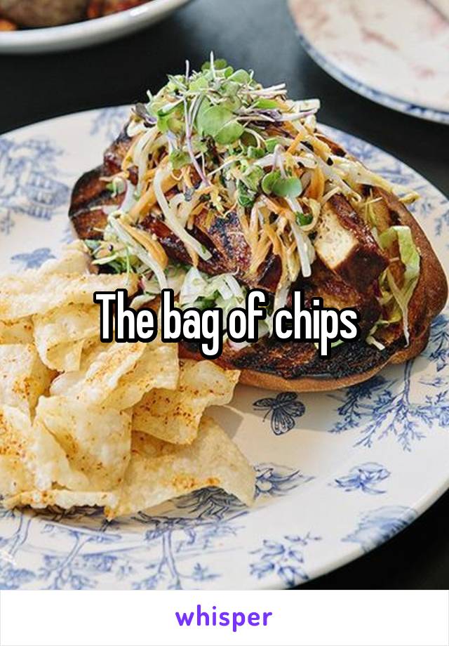 The bag of chips