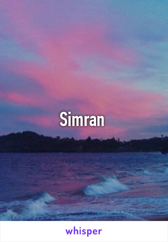 Simran 