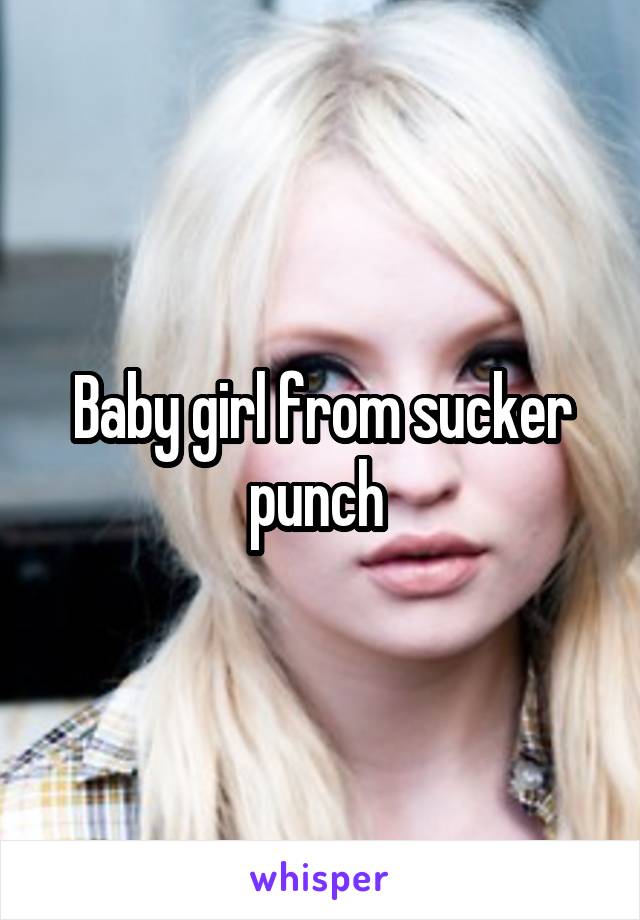 Baby girl from sucker punch 