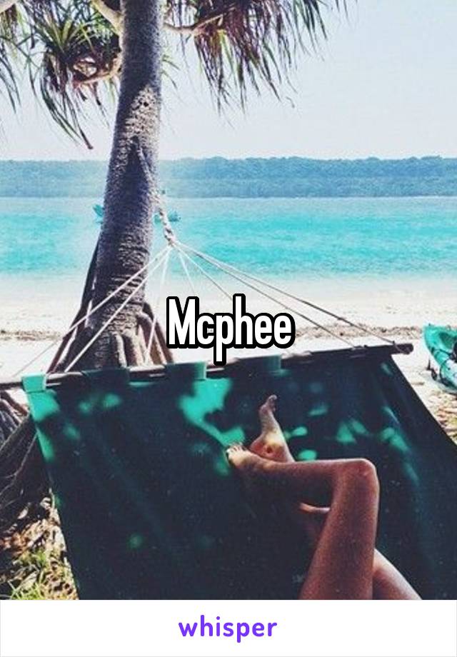 Mcphee