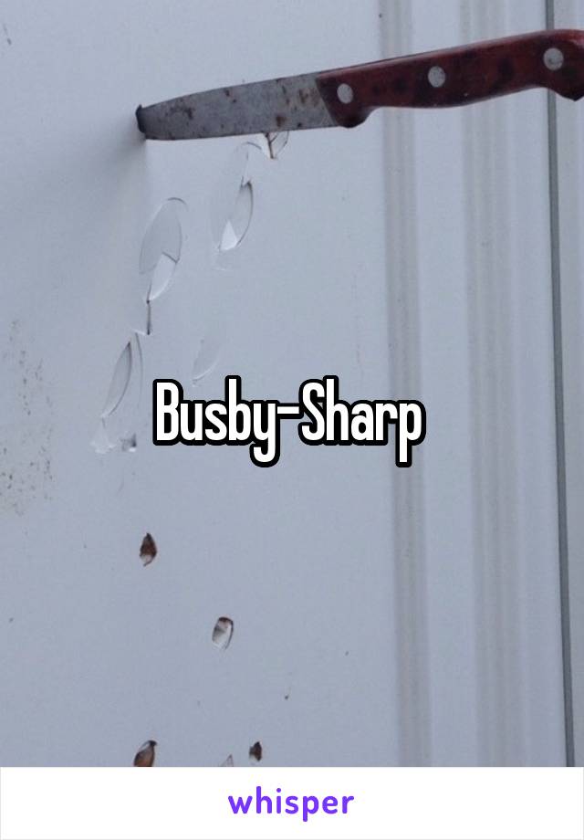 Busby-Sharp 