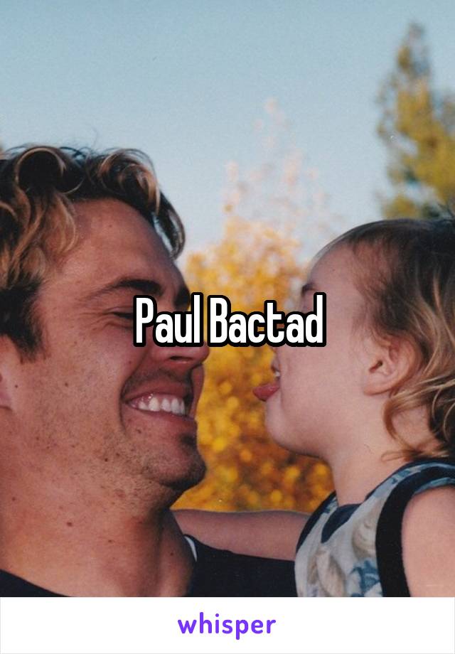 Paul Bactad