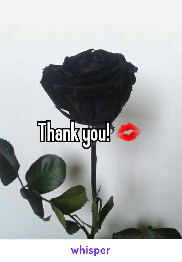 Thank you! 💋