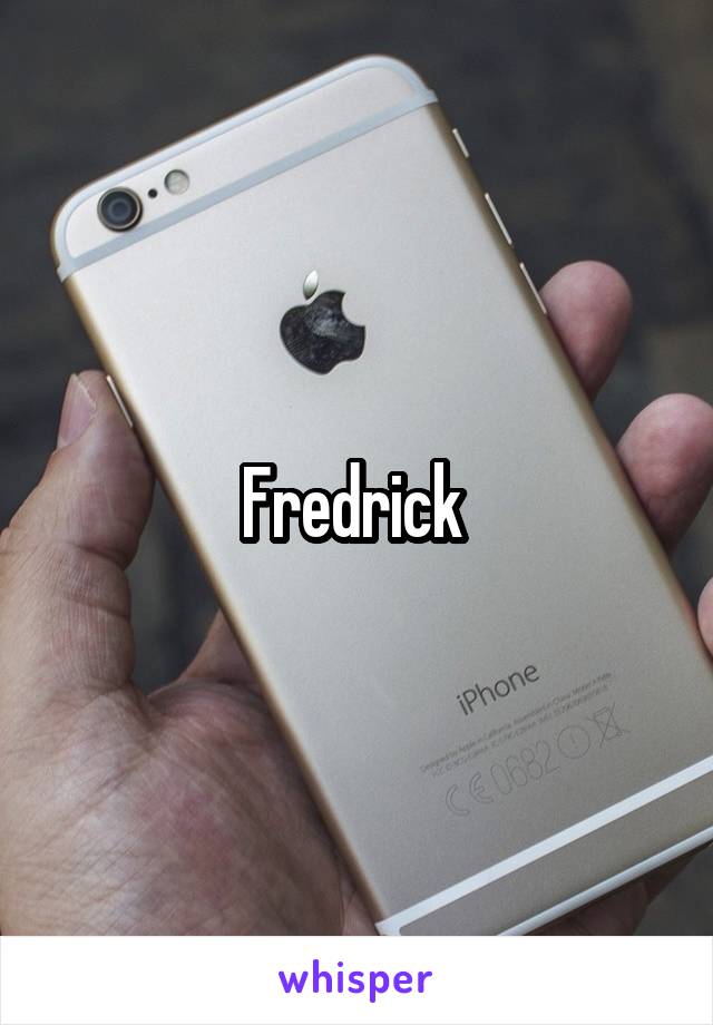 Fredrick 