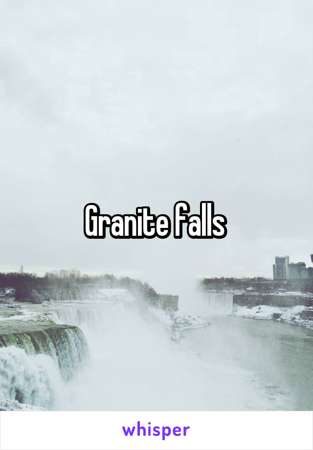 Granite falls 