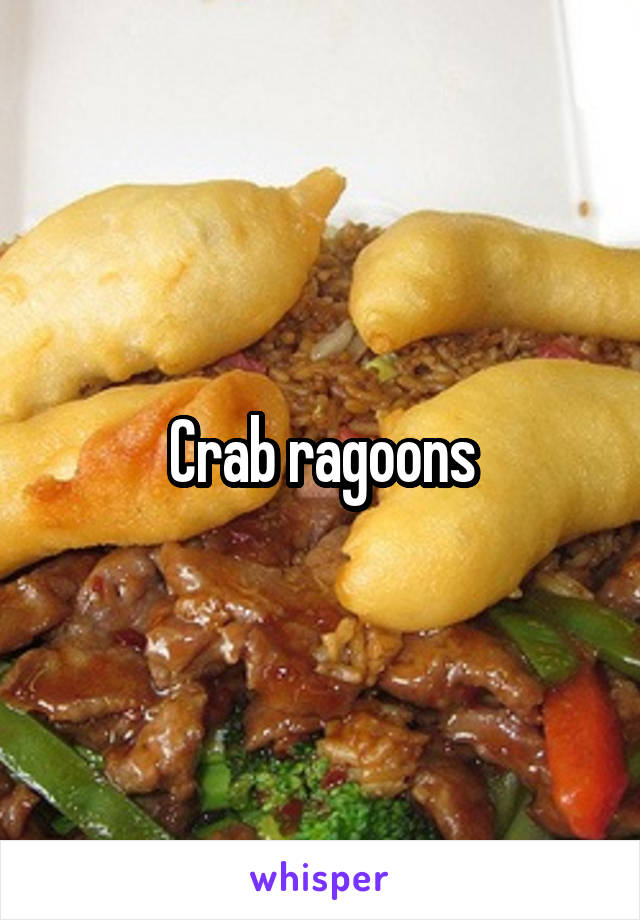 Crab ragoons